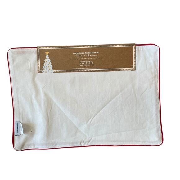 Cupcakes & Cashmere NUTCRACKER BALLET Christmas Placemats 13x19 Set of 4 NEW - Picture 7 of 11